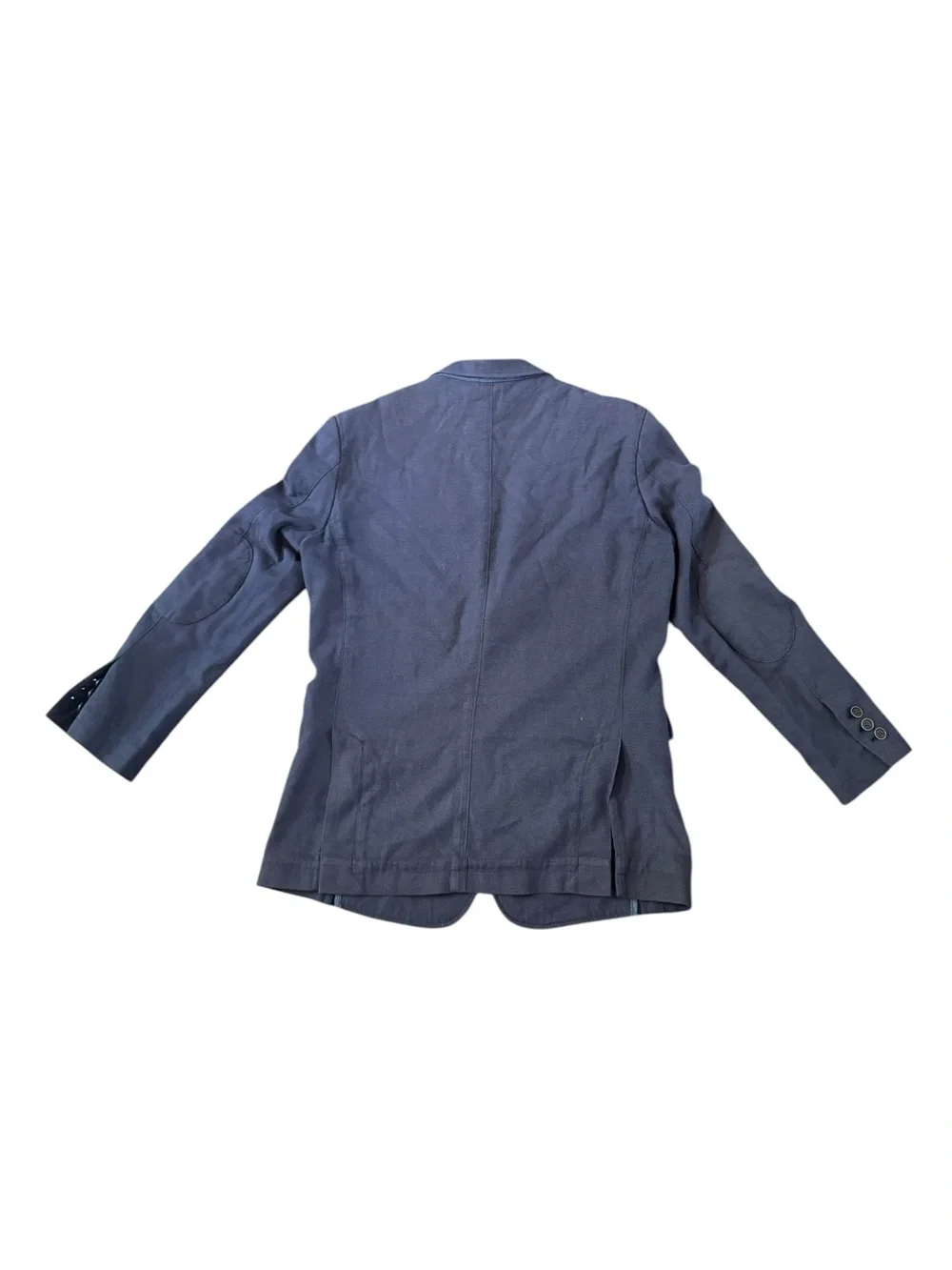 Joseph Abboud Blazer Size Small Blue Speckled Sport Coat Preppy 100% Cotton